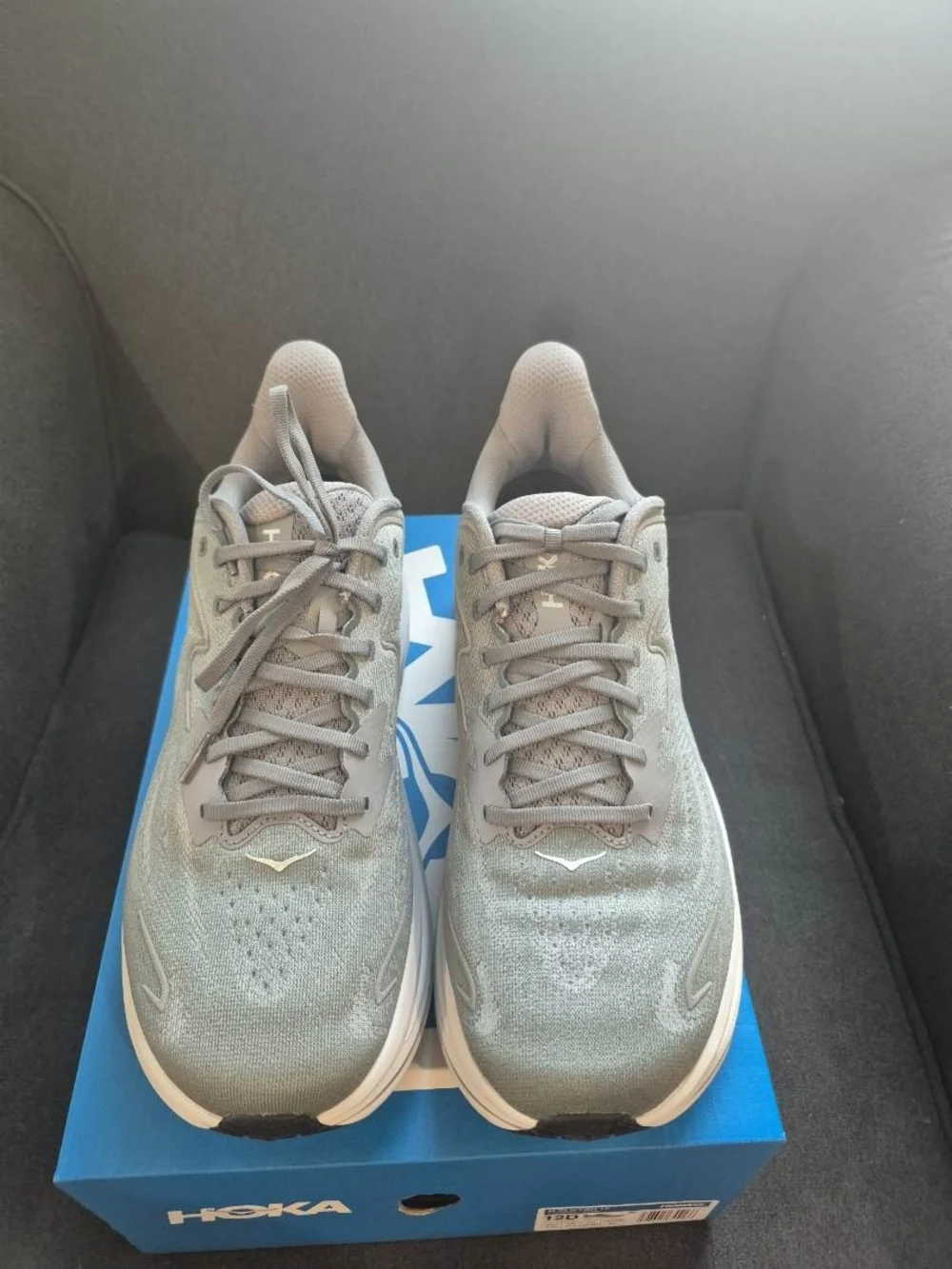 Hoka One One Men's Running Shoes in Light Gray